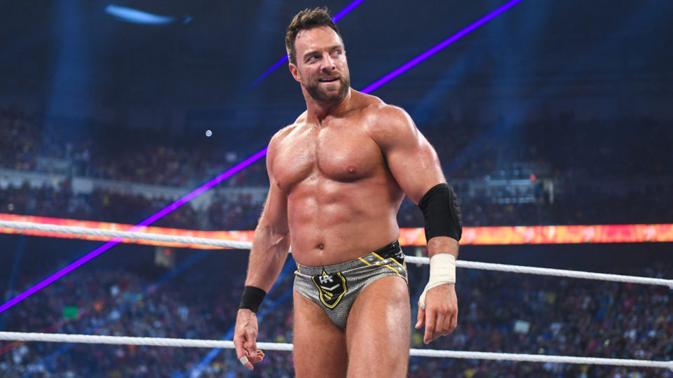 LA Knight in the ring at WWE SummerSlam 2023
