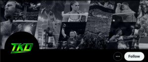 TKO Group header featuring Trinity