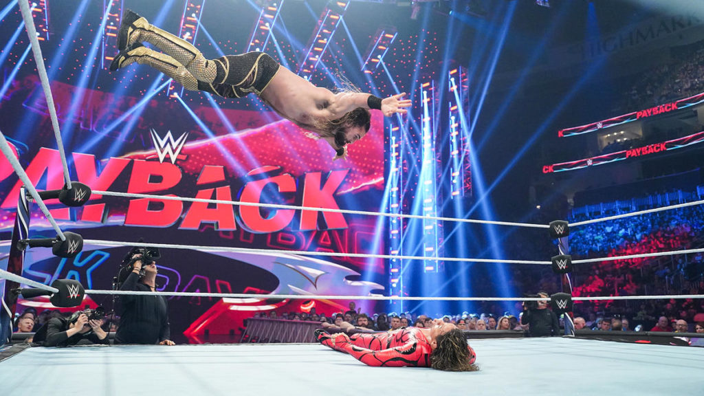 wwe payback seth rollins