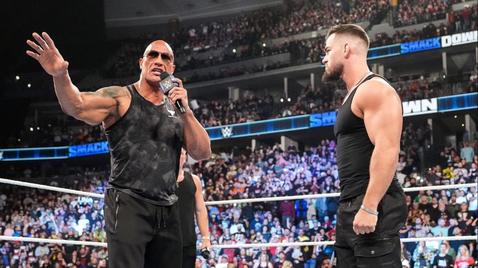 wwe smackdown the rock austin theory