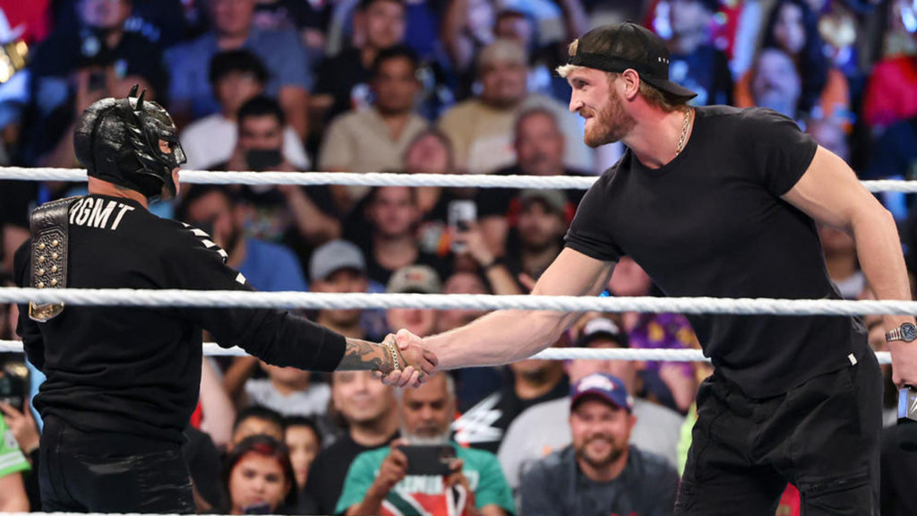 Rey Mysterio Logan Paul