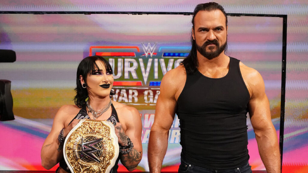 Rhea Ripley Drew McIntyre WWE Raw