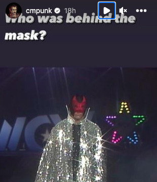 CM Punk Black Scorpion Instagram