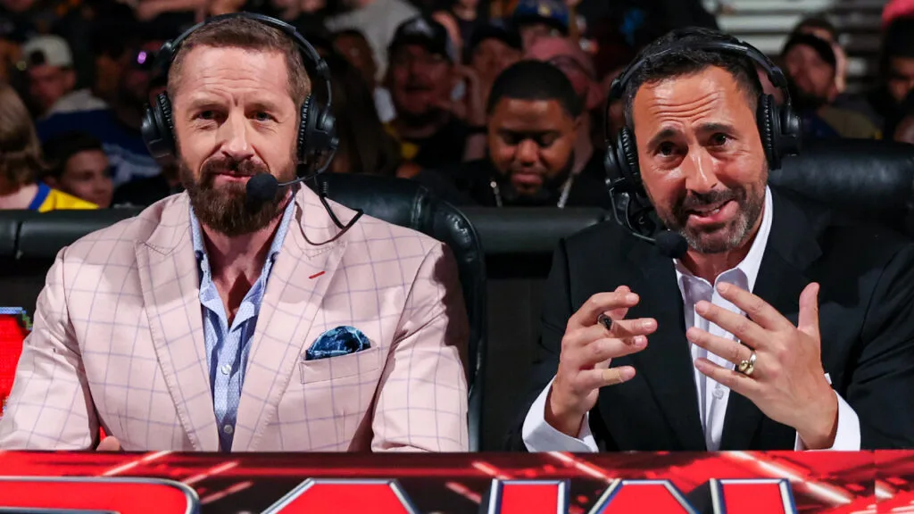Wade Barrett Joe Tessitore WWE Raw