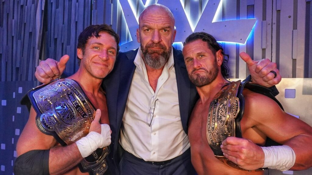 WWE Motor City Machine Guns With Triple H