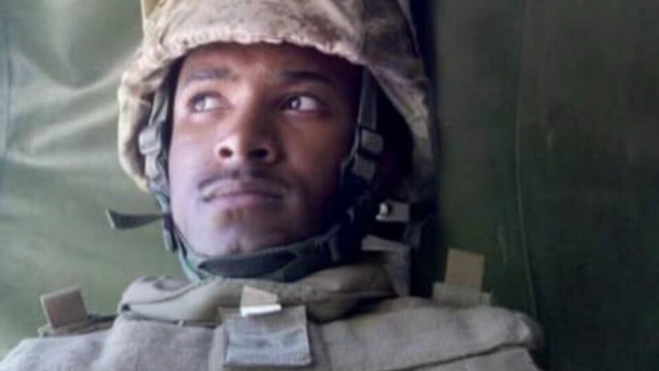 Montez Ford in the Marine Corps