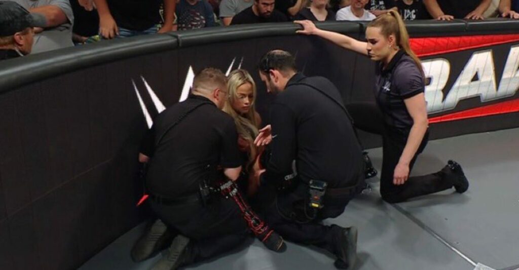 Liv Morgan injured on WWE RAW
