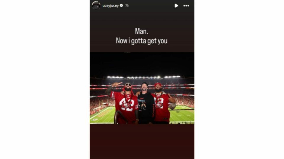 jey uso's ig story