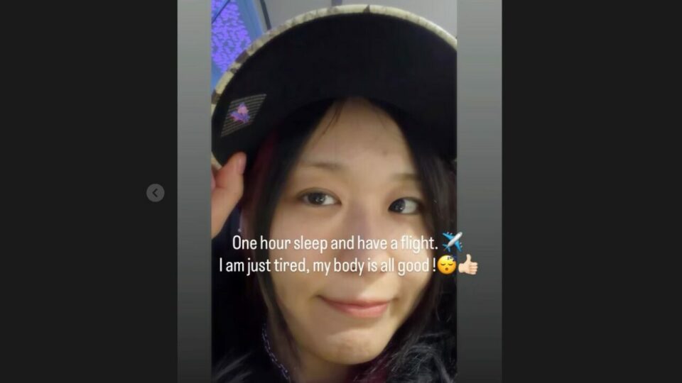 IYO SKY Insta story