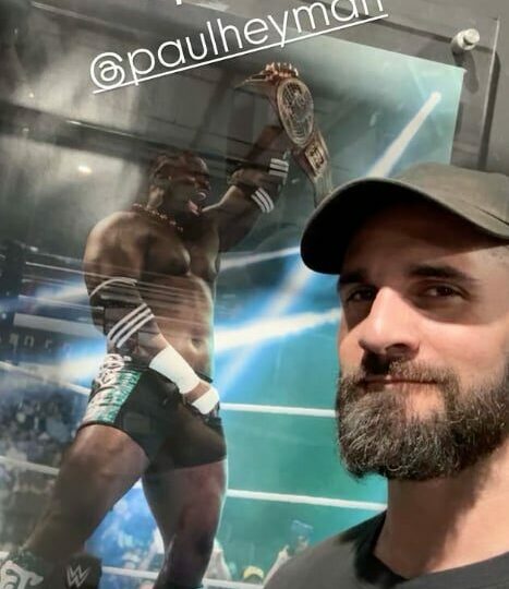 Seth Rollins reacts on social media