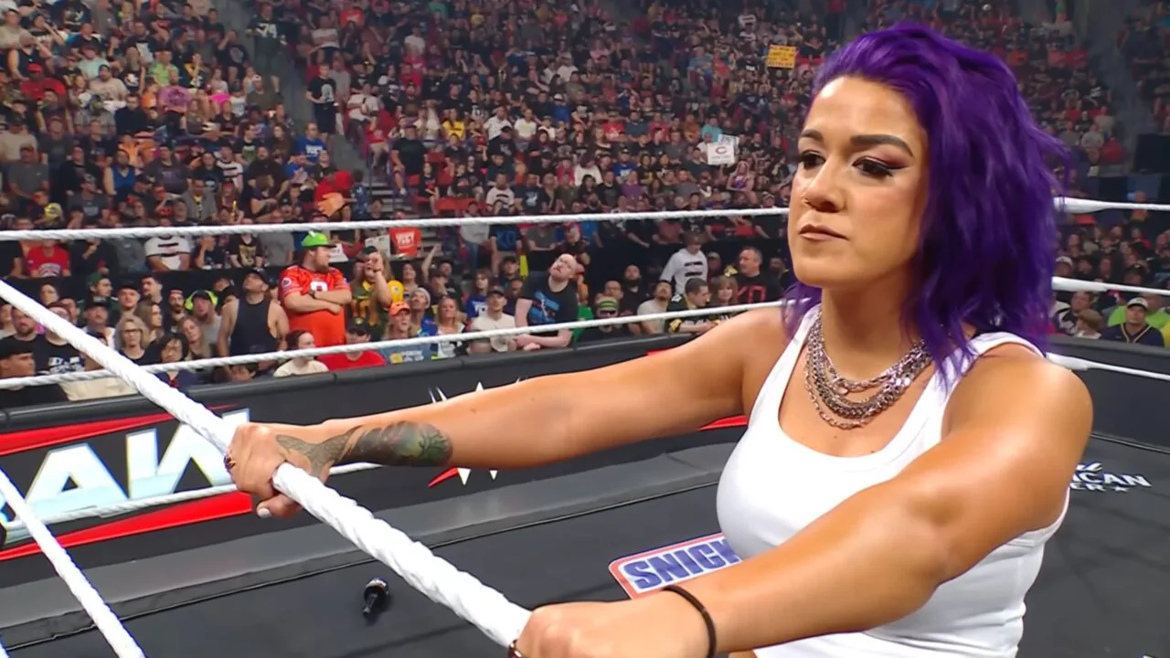 WWE Star Attempts To Kiss Bayley & Spanks Her In Non-PG Moment