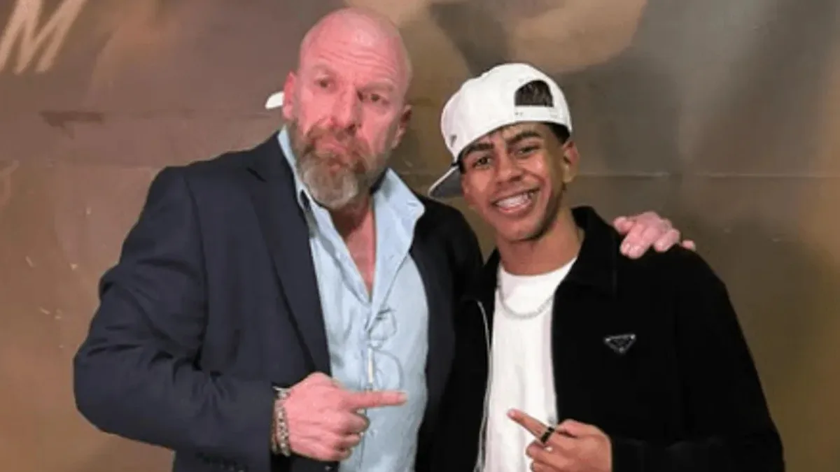 Lamine Yamal’s Reaction To Being Gifted WWE Belt (Video)