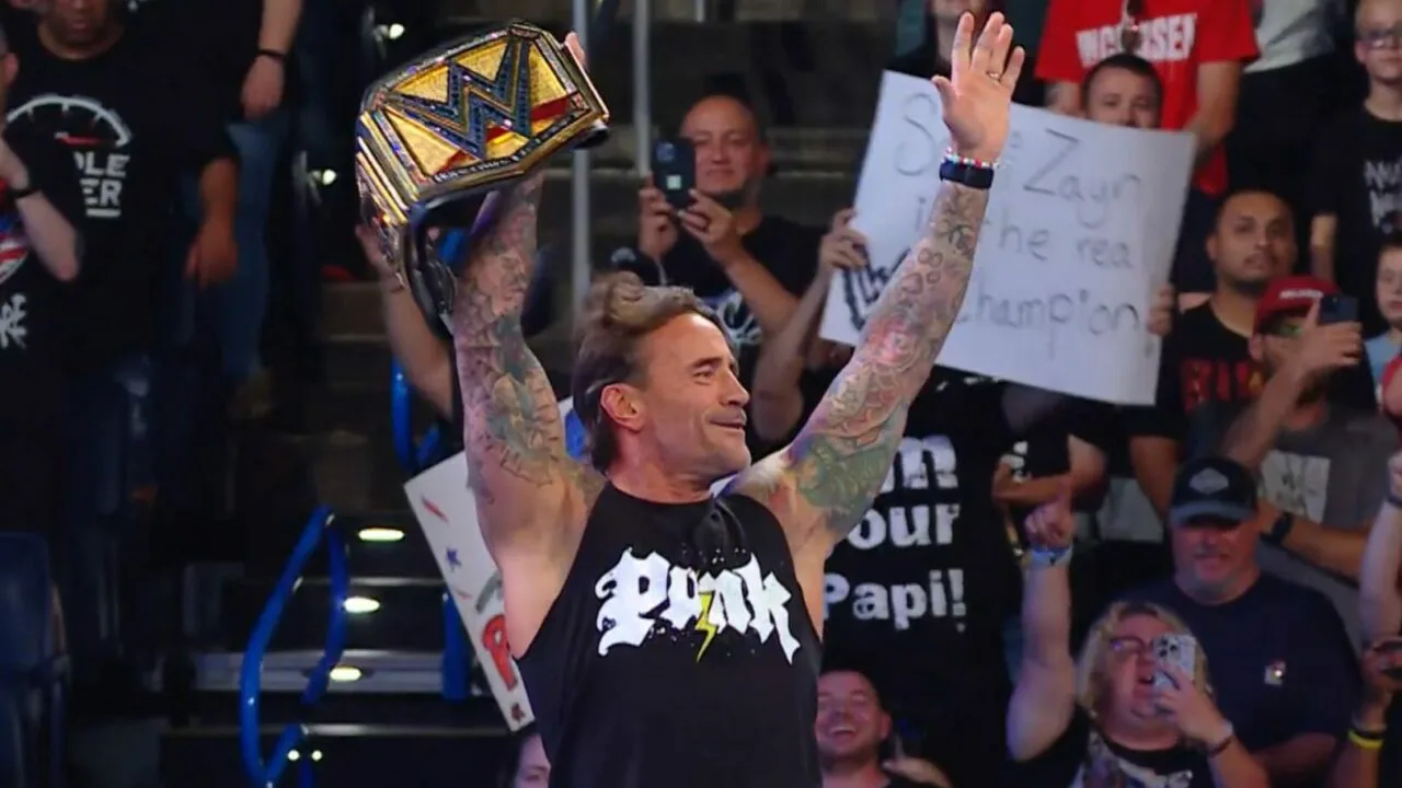 Current WWE Champion Teases Challenging CM Punk After SummerSlam