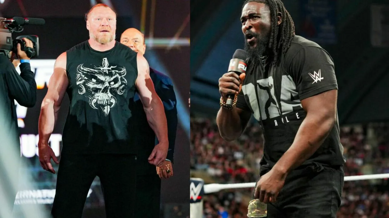 Identity Of Police Officer During Oba Femi Vs. Brock Lesnar Segment On WWE RAW