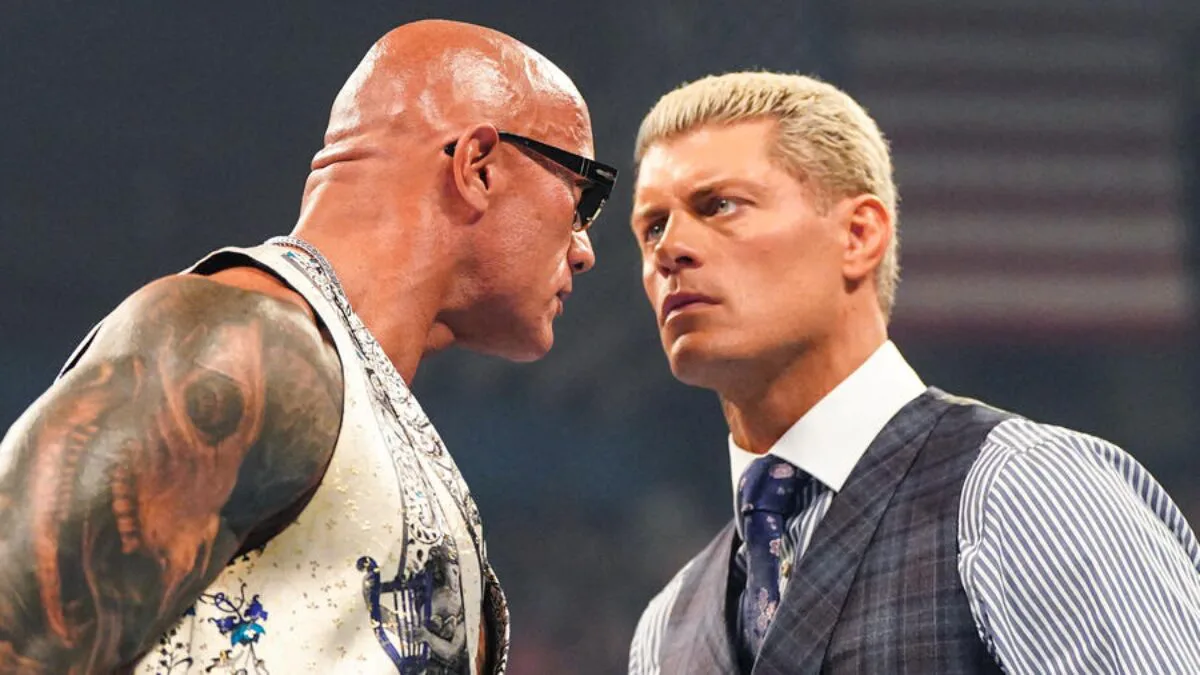 Cody Rhodes Comes Face-To-Face With The Rock Outside WWE